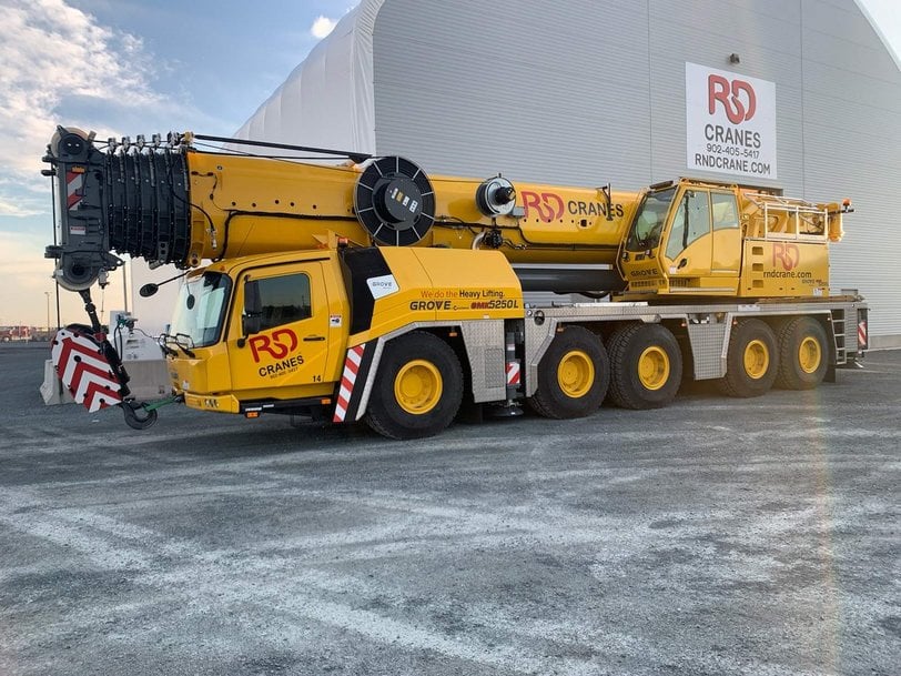 R&D Crane expands fleet with new Grove GMK5250L all-terrain crane to meet growing market demand